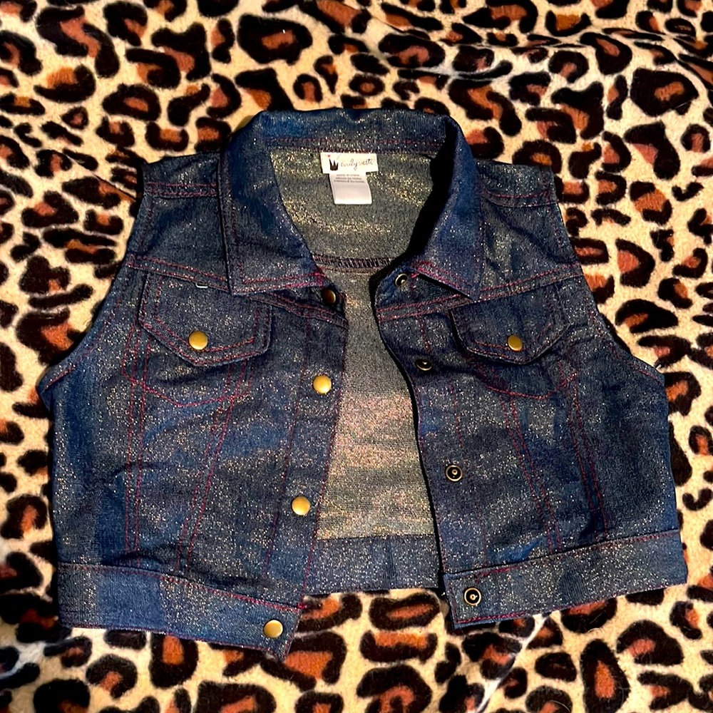 Glitter vest